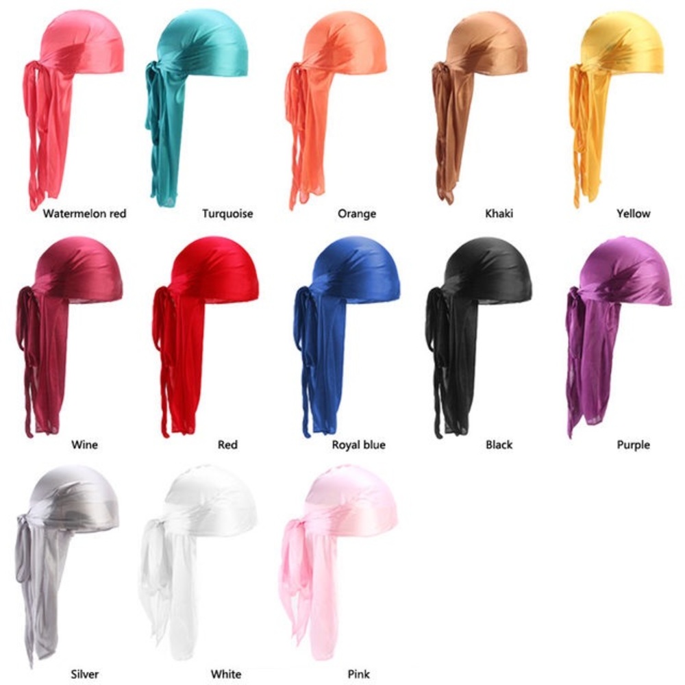 Colorful Silky Durags 😍‼️‼️